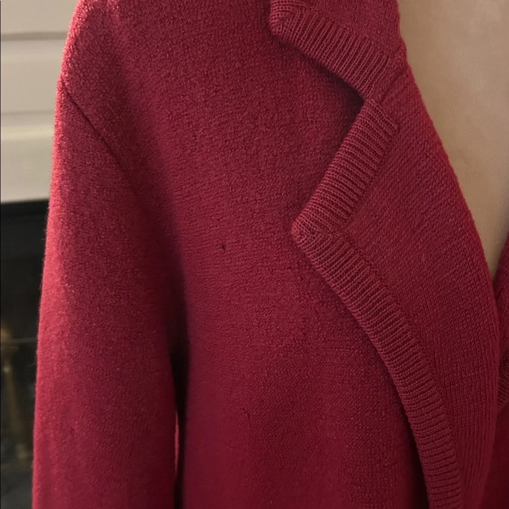 L.L. Bean. Wool Vintage Deep Red Blazer - Picture 8 of 8
